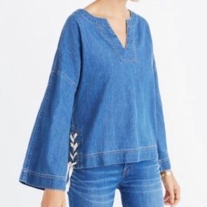 Madewell Denim Top